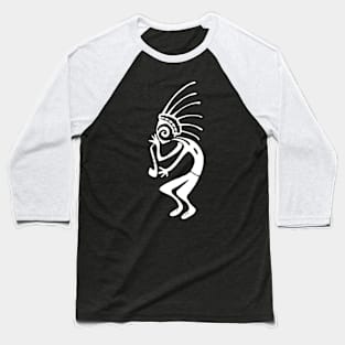 Kokopelli sax white Baseball T-Shirt